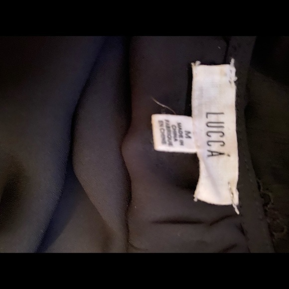 Lucca couture black dress medium - Picture 7 of 8